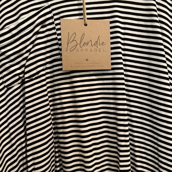 Striped Long Sleeve Ladies Shirt - Picture 2 of 4